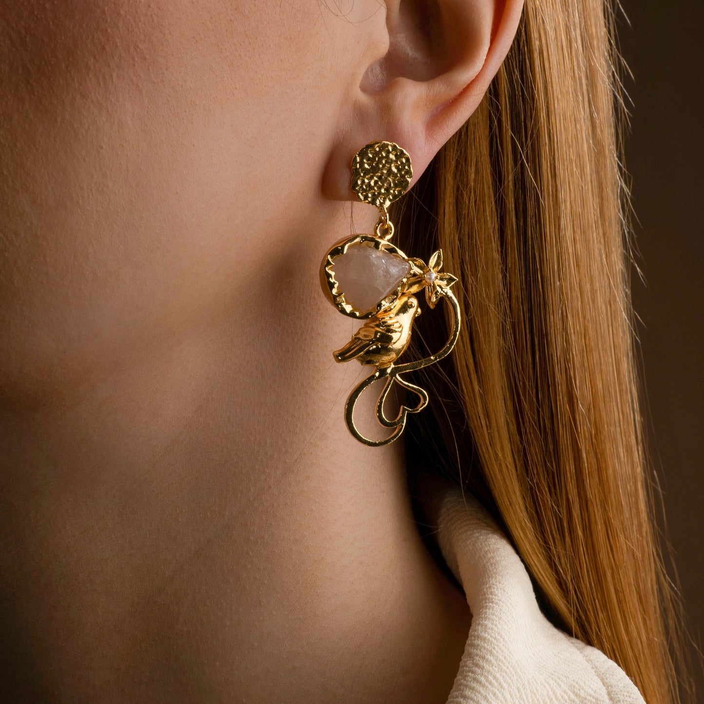 Golden Serenade Earrings