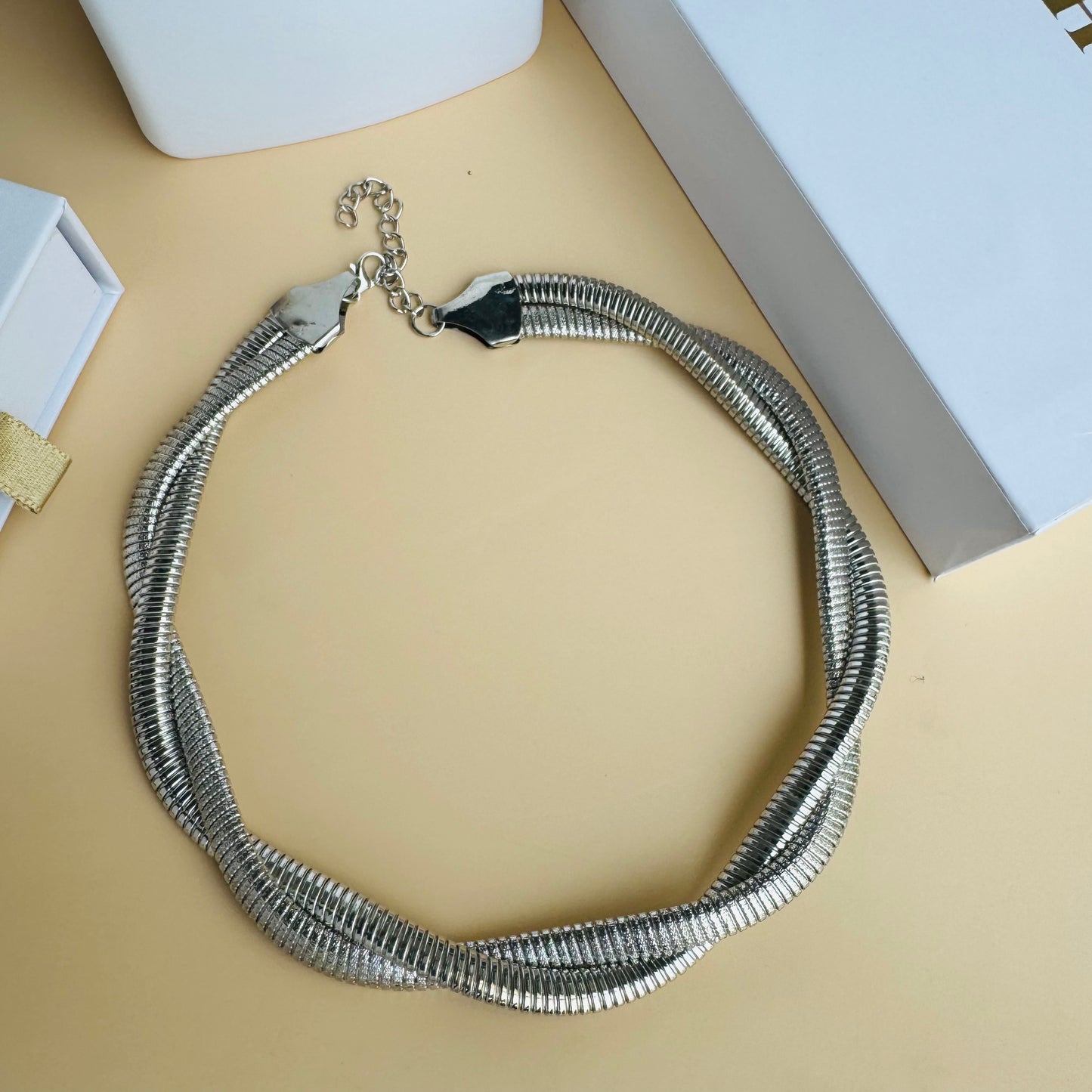 Braided Snake Necklace